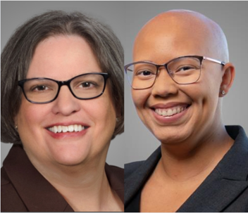 Barbara Queen and Alicia Penn-Taylor