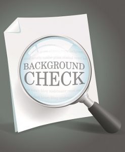 background check
